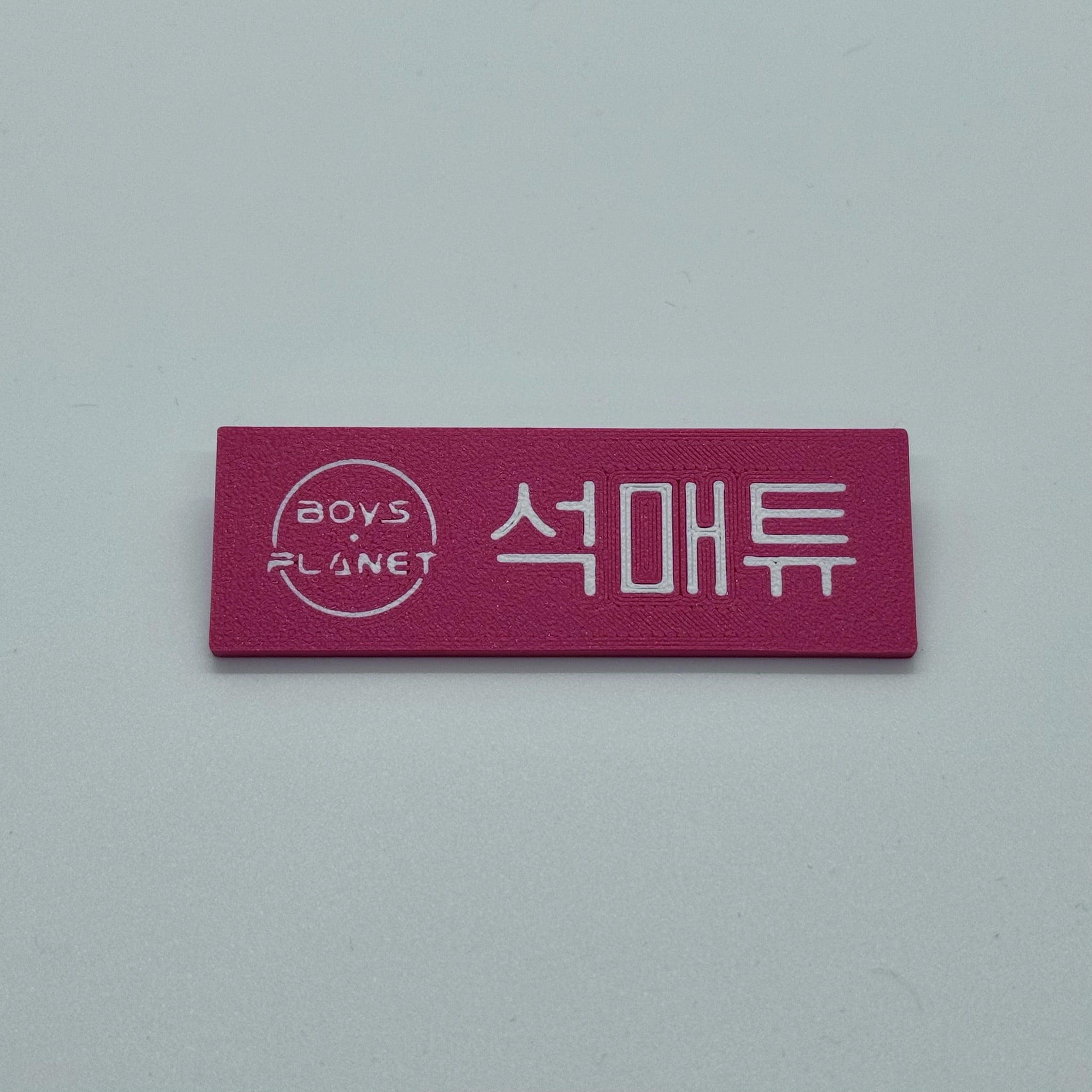 Boys Planet S1 ZB1 Name Tags